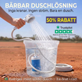 Bärbar Duschlösning